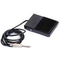 Black Electronic Anti Slip Metal Foot Pedal Pedals Switch Tattoo Machine Control Part