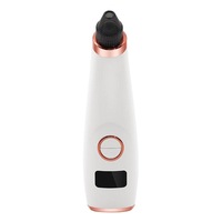 Acne Suction Blackhead Remover Hot Compress Pore Vacuum Cleaner Beauty Machine With 5 Probe