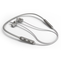 Bluetooth 5.0 Dual Mic Neckband In-Ear Earphone Wireless Magnetic Sports Headphone For Xiaomi Huawei Chinese Version Gray Colour