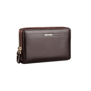 Business Men Leather Clutches Bag Handbag Wallet Purse Mobile Phone Card