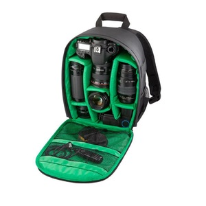 Camera Bag Waterproof DSLR Backpackgreen