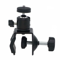Camera Bracket U-Shaped Clip With Pan-Tilt Multi-Function U-Shaped Holder Black