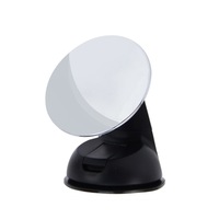 Car Auto 360 Degree Adjustable Baby View Mirror Rear Convex Mirror, Diameter: 85mm(Black)