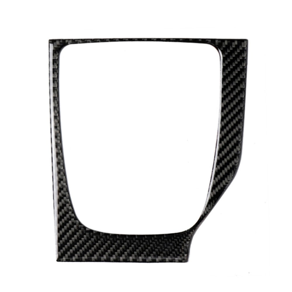 Car Carbon Fiber Right Drive Manual Gear Frame C Decorative Sticker For Mazda Axela 2017-2018