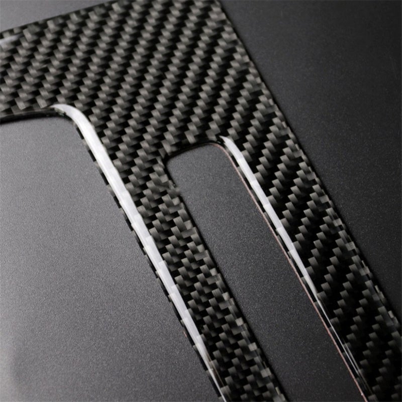 Buy Carbon Fiber Car Central Control Cd Panel Decorative Sticker For Bmw E90  / E92 2005-2012 High Edition With Hole - MyDeal