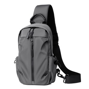 Chest bag, men's new backpack, leisure, multi-functional travel, one shoulder crossbody bag