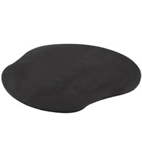 Cloth Gel Wrist Rest Mouse Pad(Black)