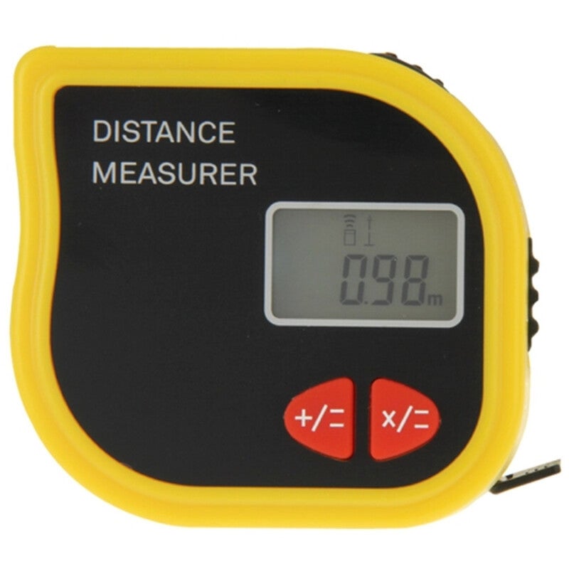 CP-3001 Ultrasonic Distance Measurer Laser Point with 1m Tape Measurer