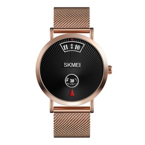 Dial Design 30M Waterproof Business Style Men Watch Quartz Watch Gold Colour