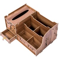 Pencil Pen Holder Storage Box Stationery Desk Rack Multifunctional Home/Office Desktop Organizer