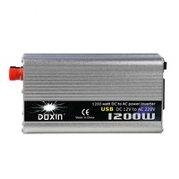 Dc 12V To Ac 220V 1200W Car Truck Power Inverter Charger Converter Sine Wave