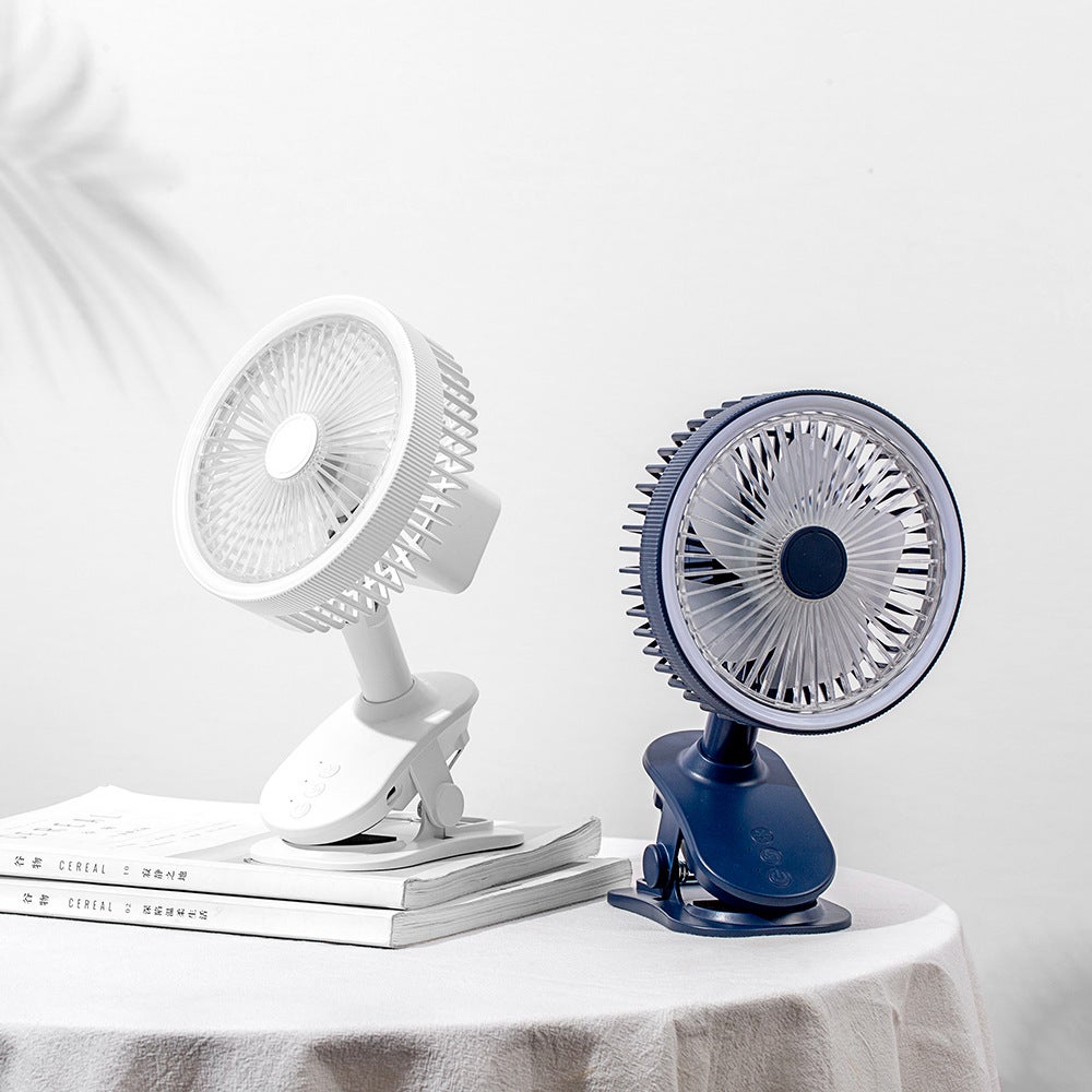 bedside fan with light