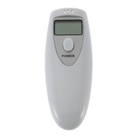 Digital Lcd Display Breath Alcohol Tester With Audible Alert(White)