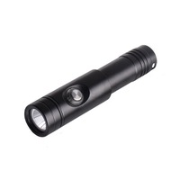Div12S Diving Flashlight 1050 Lumens 3 Modes 18650 Battery Ipx8 Waterproof Led Lamp Camping Hunting Torch Light