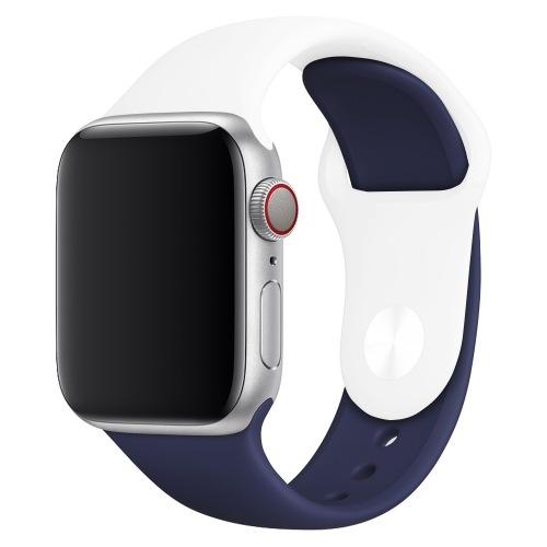 Double Colors Silicone Watch Band for 