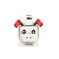 Doublee Cada Electric Building Blocks Toys 344Pcs Pig Piggy Bank Wooden Multi-Functional Plastic Assembly Model Kits