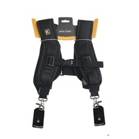 Dual Shoulder Camera Neck Strap Belt Quick Release For Digital Slr Dslr Camera Black
