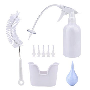Ears Wax Removal Kit Irrigation Ear Washer Bottles System For Ear Cleaning Tools Set + 5 Tips