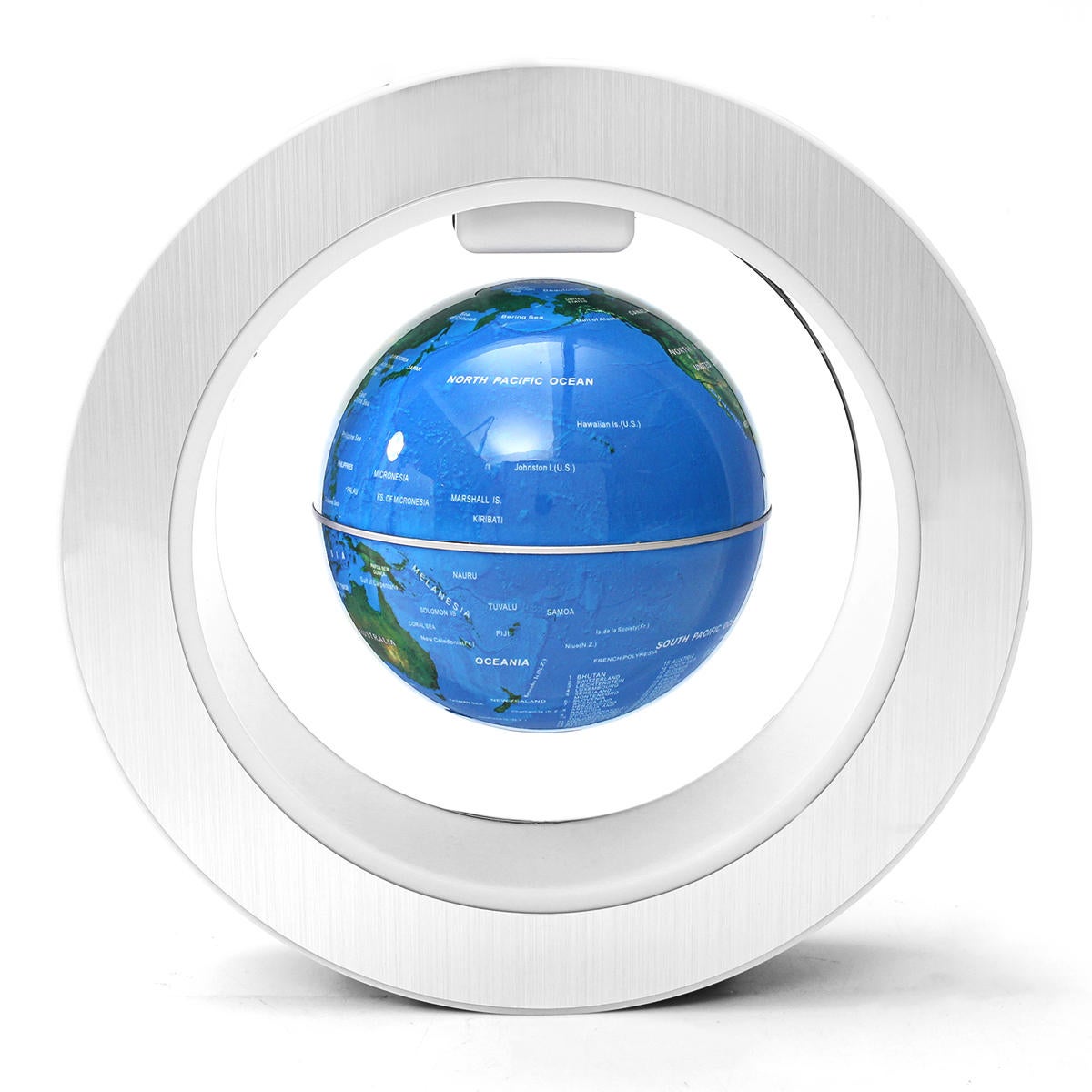 Electronic Magnetic Floating Globe Levitation Decor Planet Earth Map Gift