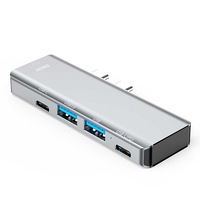 ENKAY Hat-Prince 5 in 2 Hub Type-C to 4K HDMI / USB 3.0 Docking Station Adapter