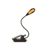 Eye-Care Book Light Clip On Table Lamp For Music Stand Night Reading Piano Power Indicator