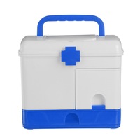 Family Home Drug Chest Cabinet Health Care Plastic Drug First Aid Kit Box Storage Box Chest Of Drawers