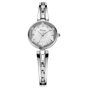 Fashion Women Quartz Watch Dimensional Mirror Ladies Dress Bracelet Wristwatch White Colour