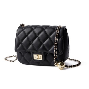Fashion Women'S Bag Rhombic Chain Bag Shoulder Messenger Bag