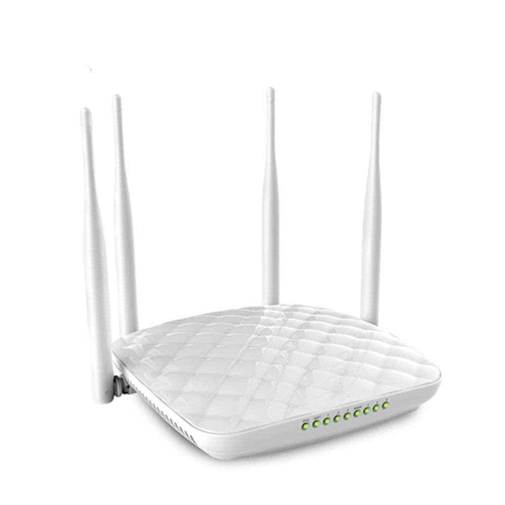 Fh456 Wireless 2.4Ghz 300Mbps Wifi Router With 4*5Dbi External Antennas(White)
