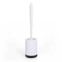 Floor Stand 360�� Tpr Soft Bristle Silicone Toilet Cleaning Brushes With Holder