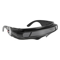 Futuristic Sunglasses Black