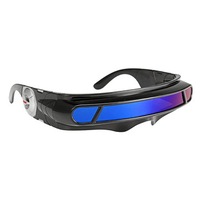 Futuristic Sunglasses Blue