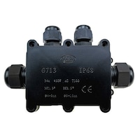 G713 Ip68 Waterproof Four-Way Junction Box For Protecting Circuit Board