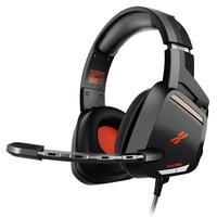 Gaming Headphone Telescopic Gear Soft Comfortable Stereo Gaming Headset With Mic