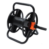 Garden Multi Purpose Water Hose Reel 15M Water Pipe Cart Storage Holder Winding Tool