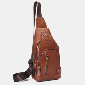 Pu Leather Business Casual Shoulder Crossbody Bag
