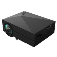 Gm60 1000Lm 800X480P Led Projector For Home Theater Support Hdmi / Vga / Av-In / Sd / Usb(Black)