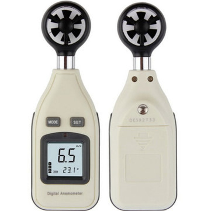 Buy Gm816A Digital Lcd Handheld Air Wind Speed Meter Anemometer