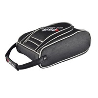 Golf PU Waterproof Sports Shoes Bag (Black)