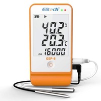 Gsp-6 Temperature And Humidity Data Logger Recorder 16000 Points Refrigeration Cold Chain