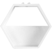 Handmade Acrylic Chlorophytum Flower Pot Scindapsus Hexagon Hanging Wall Decoration 01
