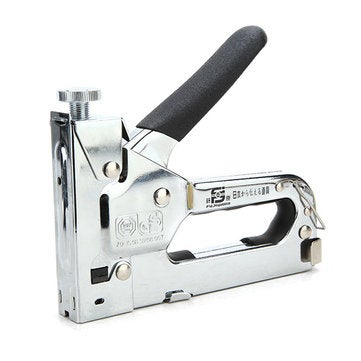 Heavy Duty Rapid Upholstery Hand Tool Nail Staple Gun Stapler for Wood Furniture Door with 600 Nails