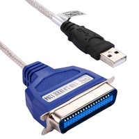 High Quality USB 2.0 to Parallel 1284 36 Pin Printer Adapter Cable, Cable Length: Approx 1.5m