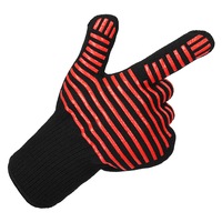 Insulate Anti-Skid Heat Resistance Gloves For Bbq Oven Grill Cooking Baking