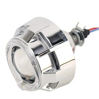 Iphcar M99 2 Pcs H1 2.5 Inch Double Light Bi-Xenon Projector Lens Headlight With Light Bulb For Right Driving