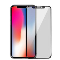 Iphone X Surface Hardness Carbon Fiber Privacy Full Screen Tempered Glass Protective Film