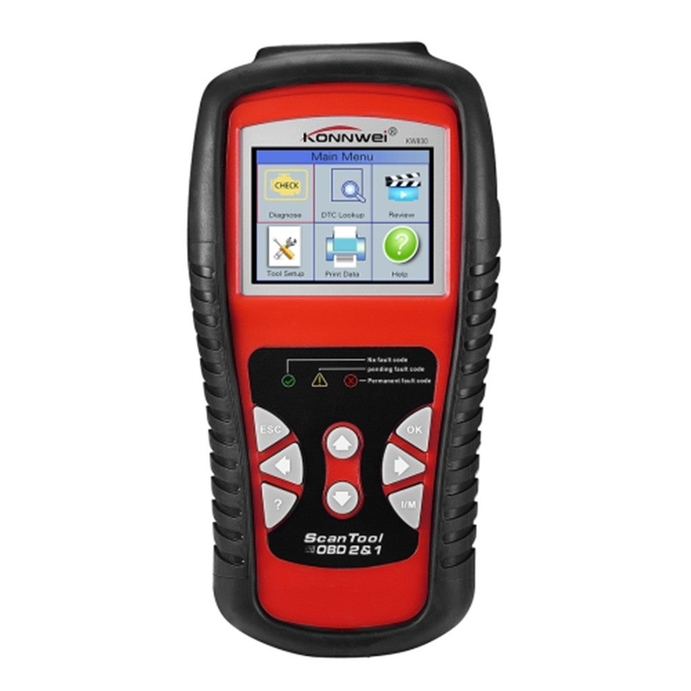 Kw830 Obdii / Car Auto Diagnostic Scan Tools Auto Scan Adapter(Can Only Detect 12V Gasoline Car)