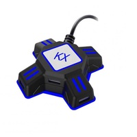 KX USB Game Controller Converter Keyboard Mouse Adapter for Switch/Xbox/PS4/PS3 black
