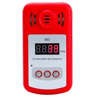 Kxl-602 Mini Combustible Gas Detector Analyzer Leak Tester With Sound And Light Alarm