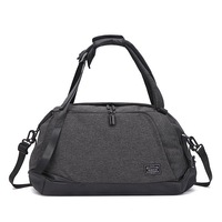 Large Capacity Waterproof Multi-Carry Multi-Functional Gym Travel Bag Backpack Handbag Black Colour